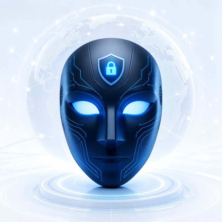 HideMask 隐私面具概念图